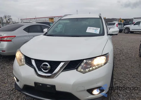 2015 Nissan Rogue Sl z USA, uszkodzony, nr VIN 5N1AT2MV1FC816912